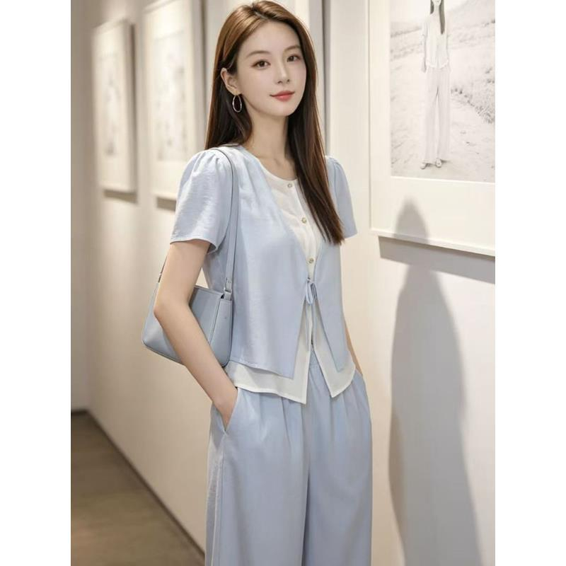 ชุดเซ็ตสองชิ้นแขนสั้นทรงสลิมสำ - Women Fashion Over The Years บทวิจารณ์และราคา