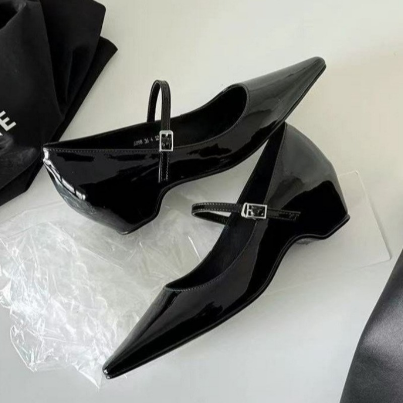 รองเท้าส้นเตารีดแบบแมรี่เจน ดี - Women'S Fashion Shoes บทวิจารณ์และราคา