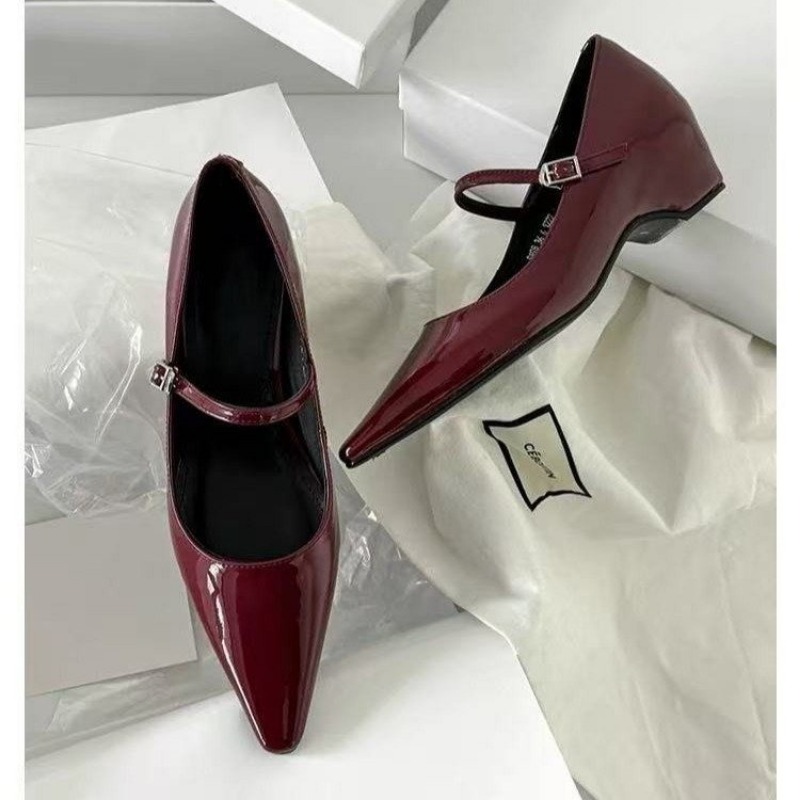 รองเท้าส้นเตารีดแบบแมรี่เจน ดี - Women'S Fashion Shoes บทวิจารณ์และราคา