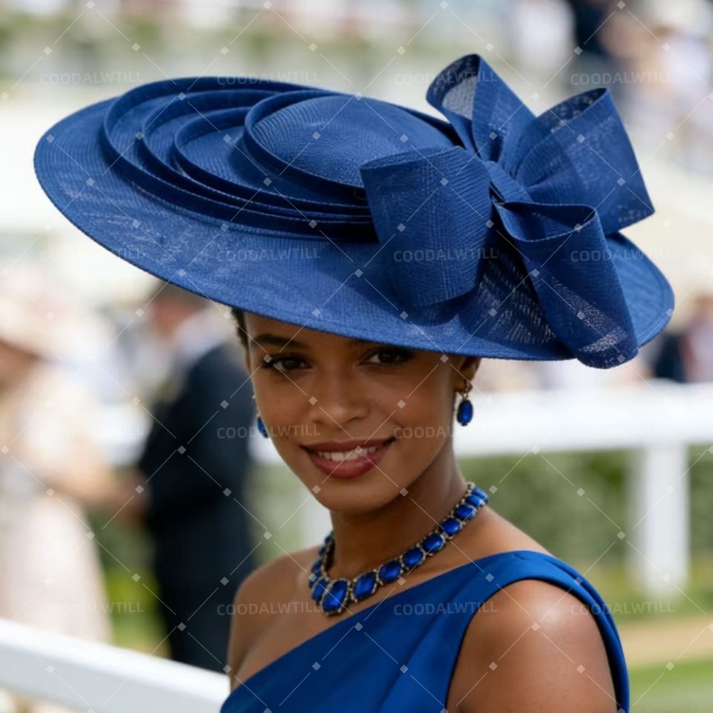 หมวกปาร์ตี้ทรงใหญ่แบบมีโบว์ สำ - Women'S Fashion Kentucky Derby บทวิจารณ์และราคา