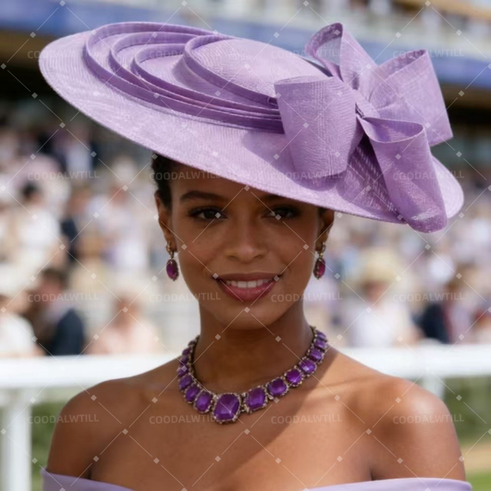 หมวกปาร์ตี้ทรงใหญ่แบบมีโบว์ สำ - Women'S Fashion Kentucky Derby บทวิจารณ์และราคา