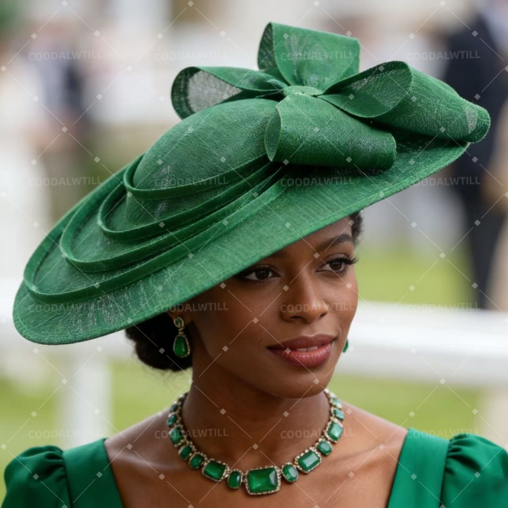 หมวกปาร์ตี้ทรงใหญ่แบบมีโบว์ สำ - Women'S Fashion Kentucky Derby บทวิจารณ์และราคา