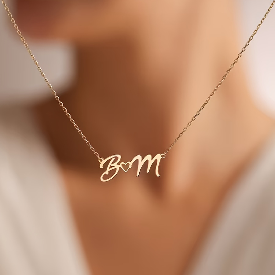 CUSTOM ชื่อสร้อยคอผู้หญิงกันน้ - Women Fashion Names บทวิจารณ์และราคา