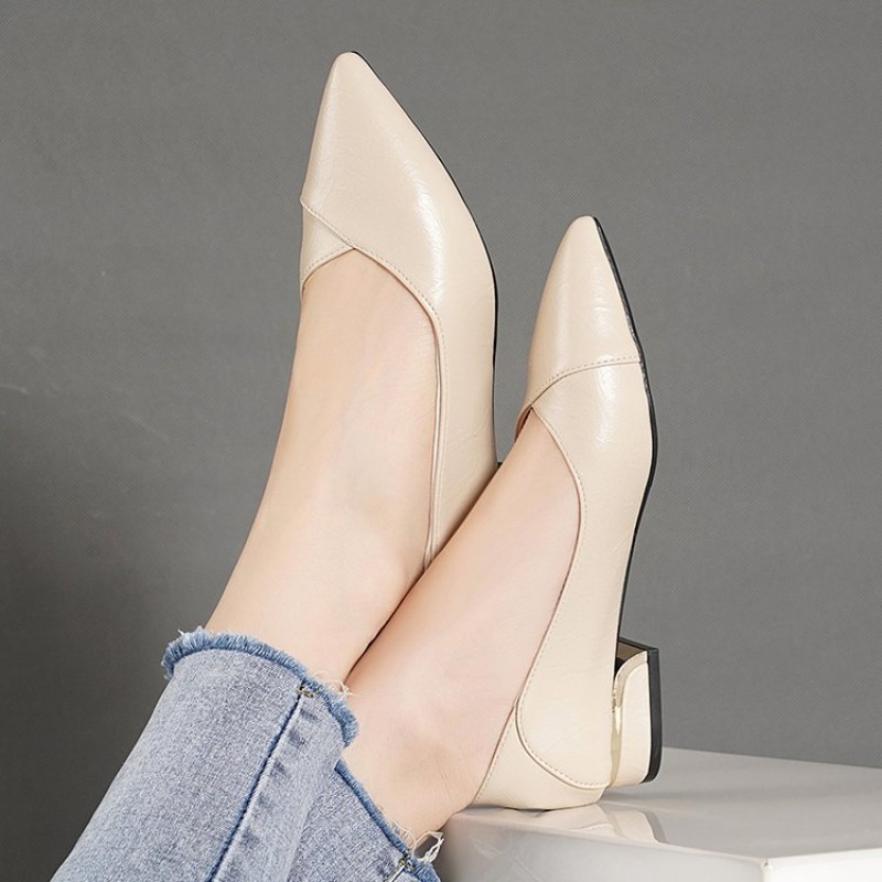 รองเท้าหนังผู้หญิงทรงหัวแหลม ส - Women'S Fashion Shoes บทวิจารณ์และราคา