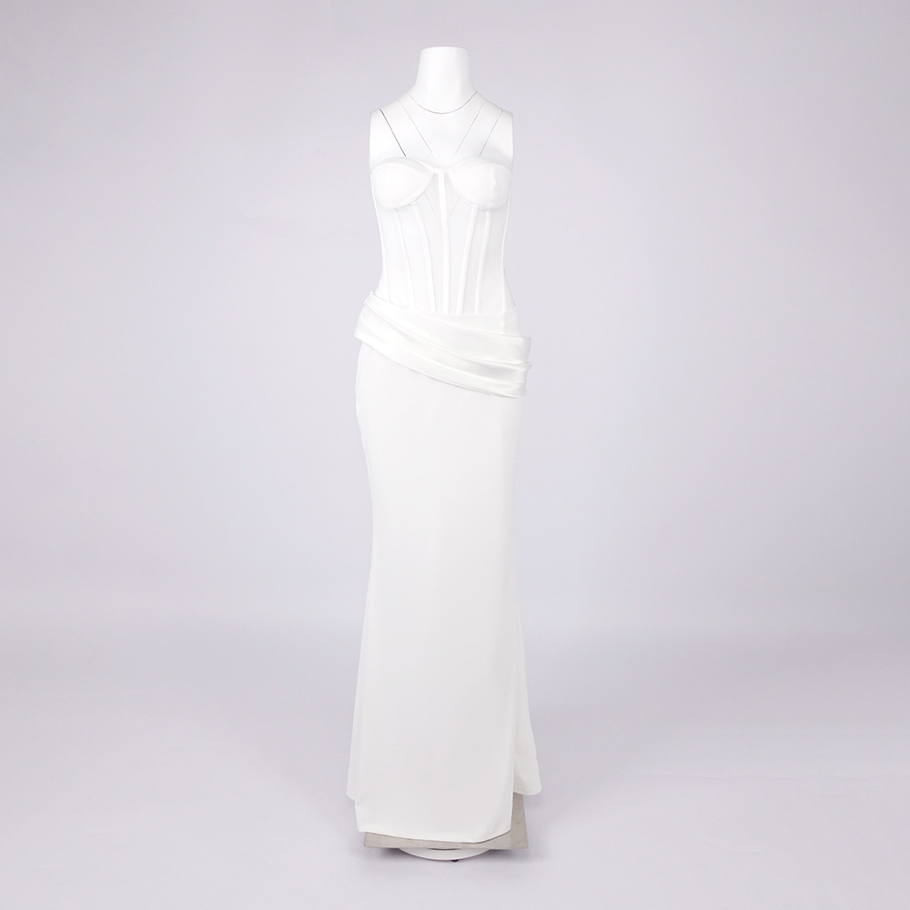 ชุดราตรีซีทรูทรงปลายหางปลา ดีไ - Women Fashion Dress Names บทวิจารณ์และราคา