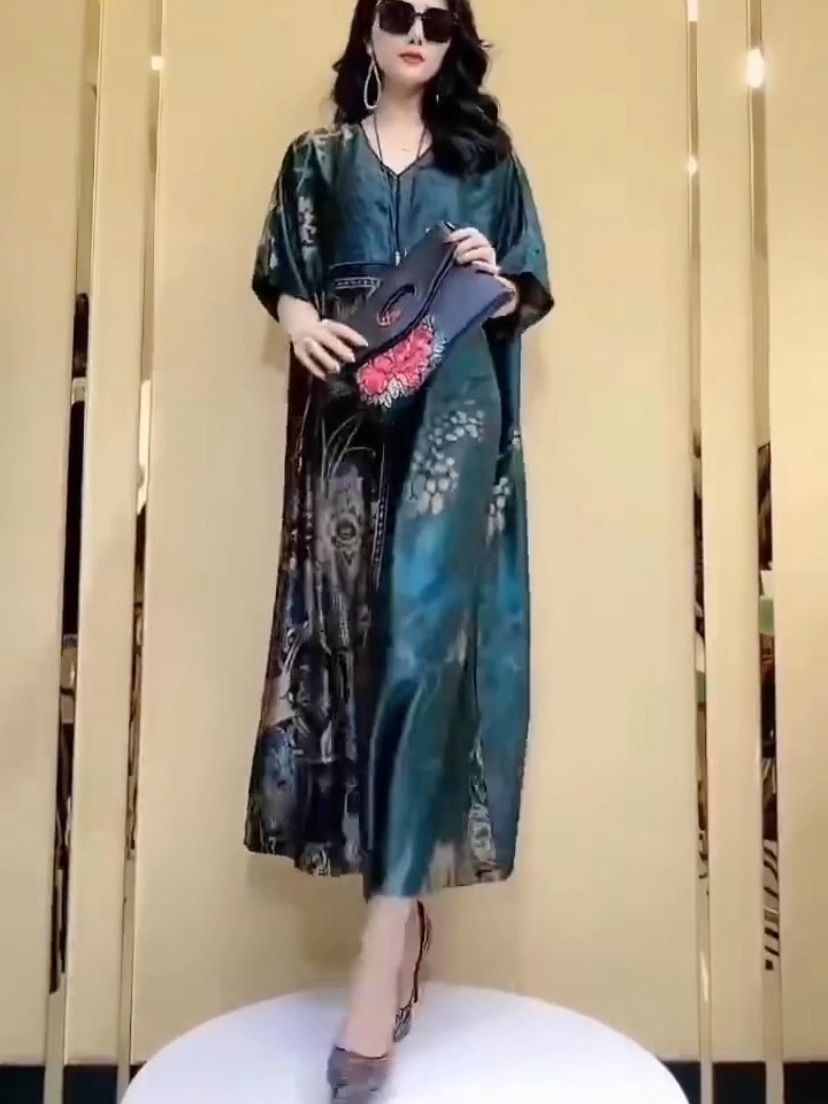 ชุดเดรสผ้าไหมมัลเบอร์รี่ไซส์ให - Women Fashion Dress Names บทวิจารณ์และราคา