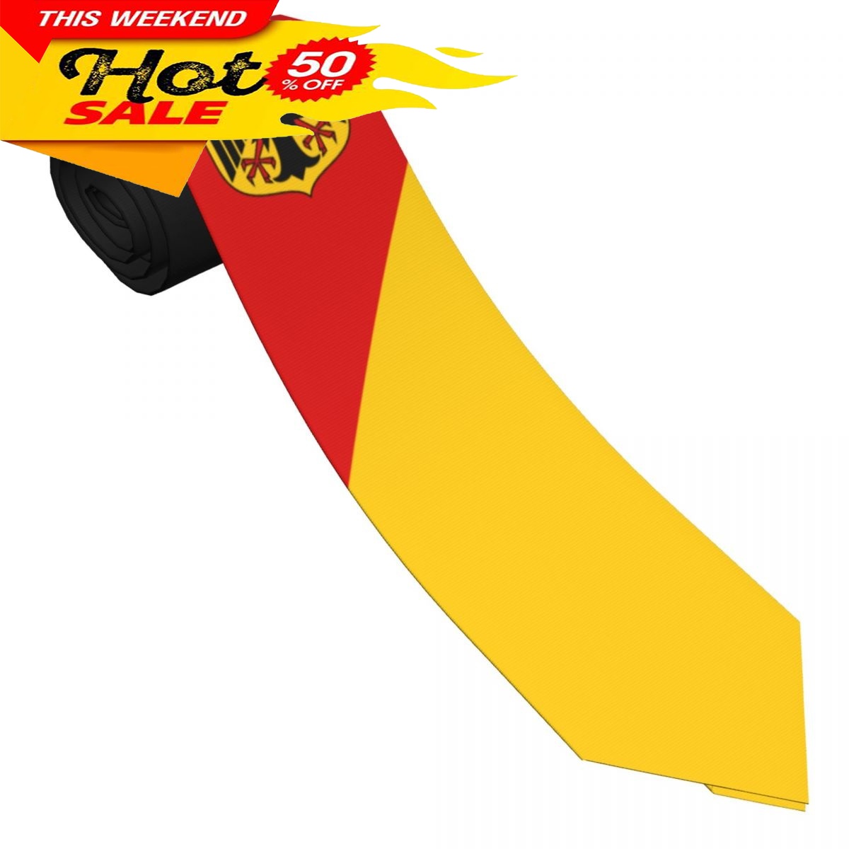 เนคไทลายธงชาติเยอรมนี เนคไทลำล - Women Fashion Necktie บทวิจารณ์และราคา