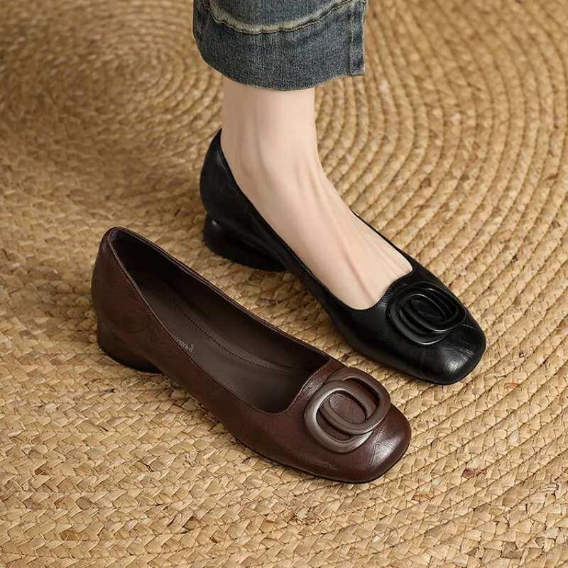 รองเท้าส้นสูงสไตล์ฝรั่งเศสสำหร - Women'S Fashion Shoes บทวิจารณ์และราคา