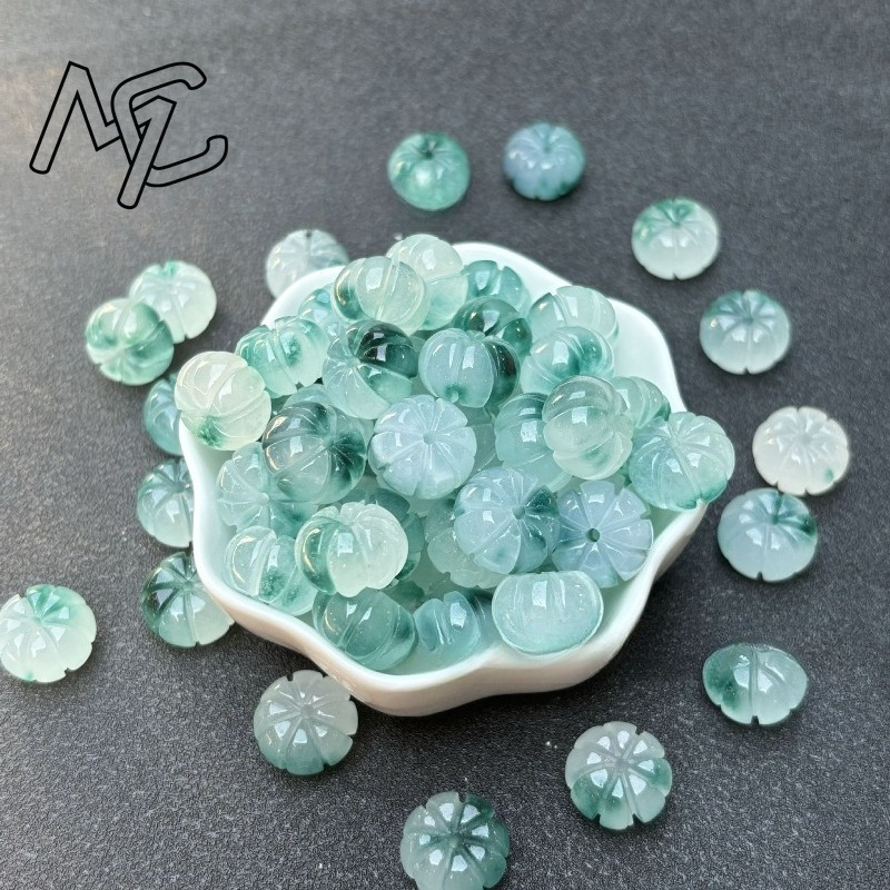 10pcs สีเขียวหยกฟักทองลูกปัด D - Women'S Fashion Jewellery บทวิจารณ์และราคา