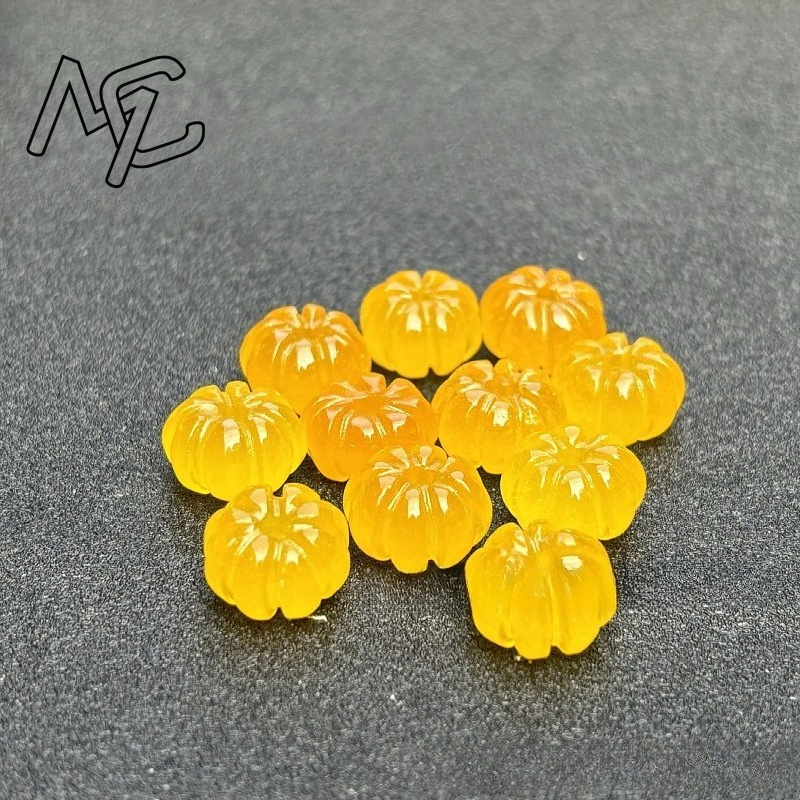 10pcs สีเขียวหยกฟักทองลูกปัด D - Women'S Fashion Jewellery บทวิจารณ์และราคา