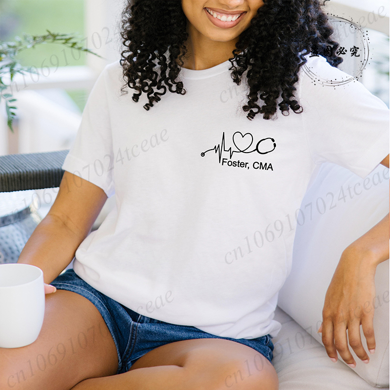 เสื้อพยาบาลพิมพ์ลายตามสั่ง พร้ - Women Fashion Names บทวิจารณ์และราคา