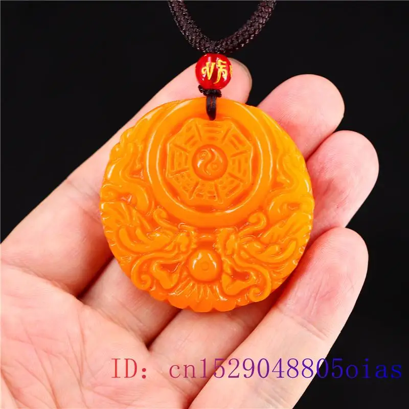 สีเหลืองหยกมังกรจี้ของขวัญผู้ช - Women'S Fashion Jewellery บทวิจารณ์และราคา