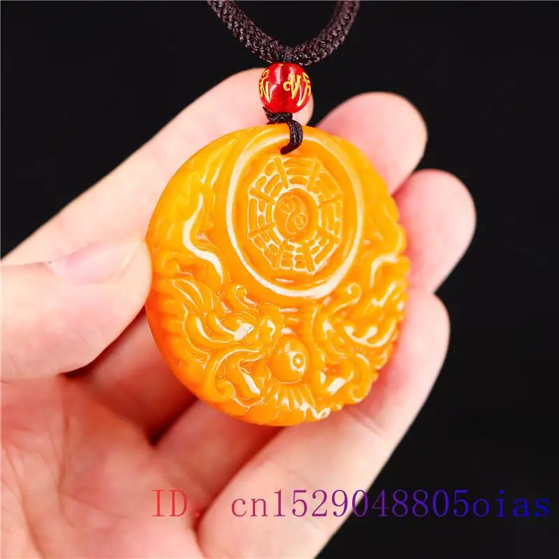 สีเหลืองหยกมังกรจี้ของขวัญผู้ช - Women'S Fashion Jewellery บทวิจารณ์และราคา