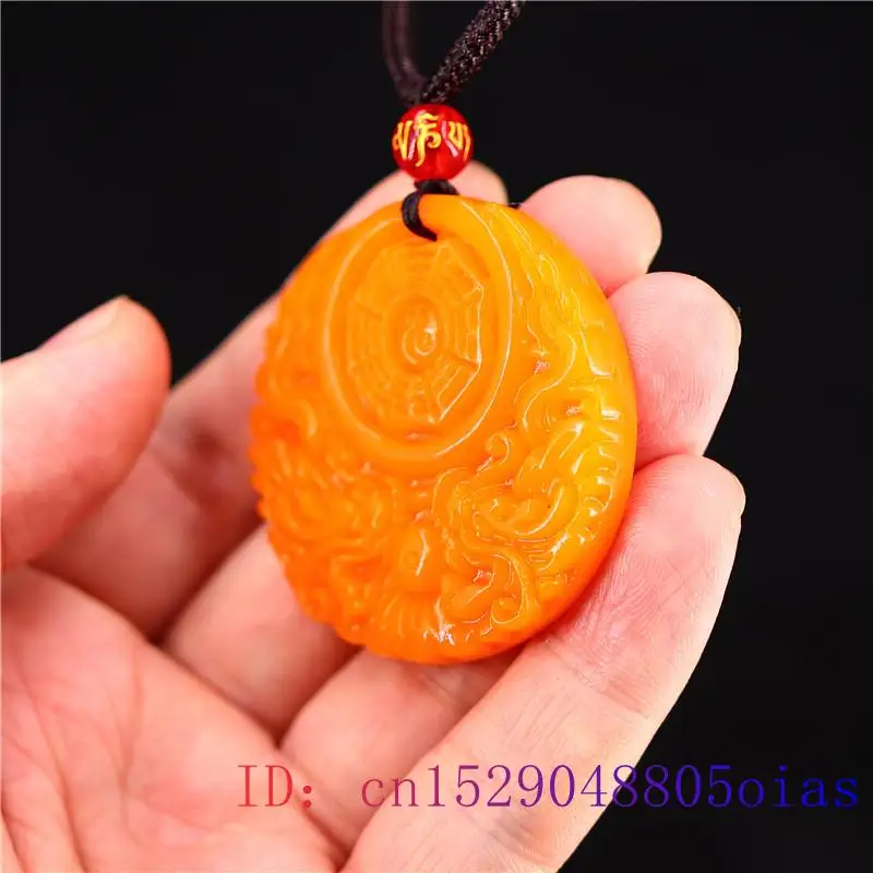สีเหลืองหยกมังกรจี้ของขวัญผู้ช - Women'S Fashion Jewellery บทวิจารณ์และราคา