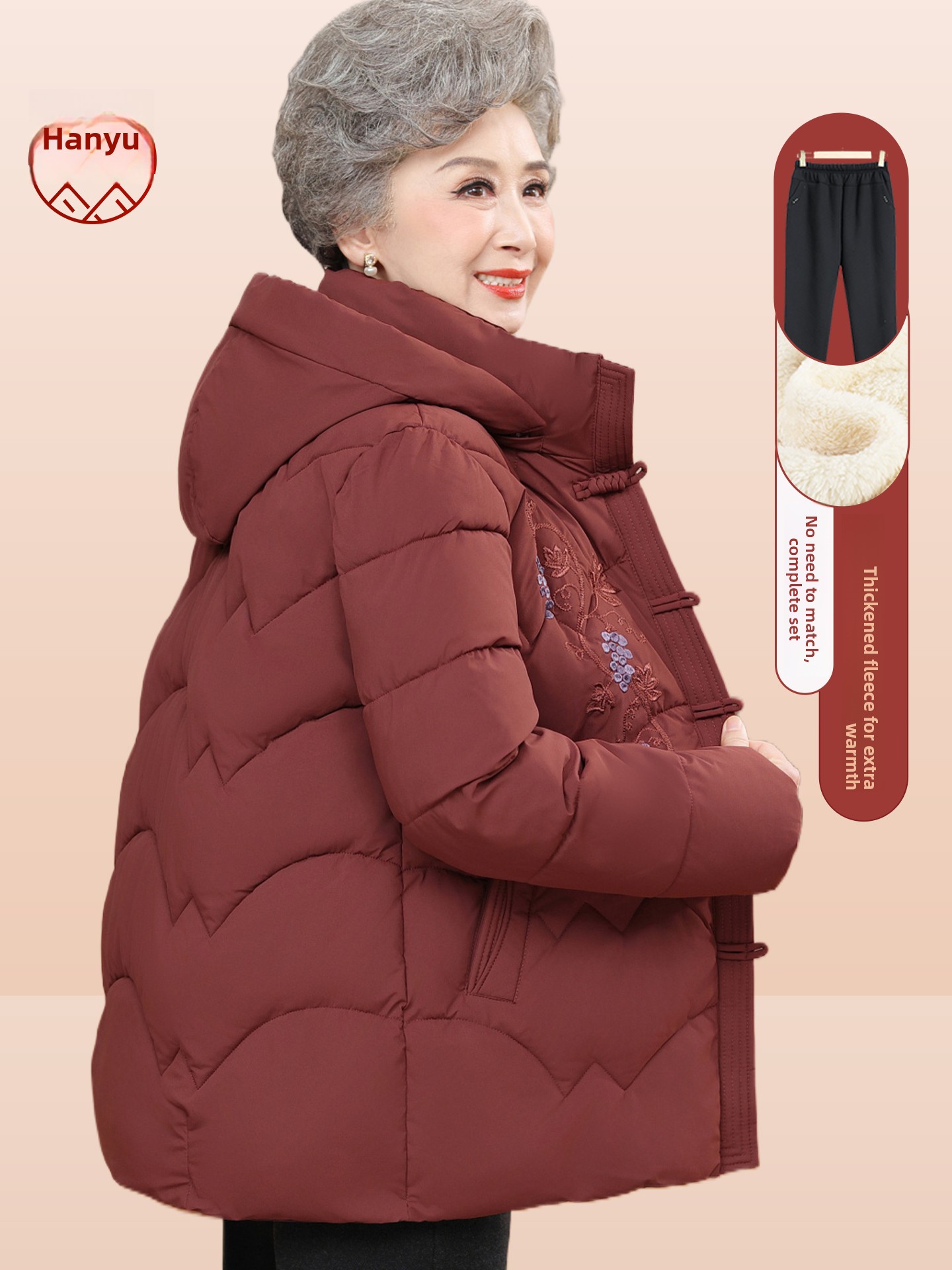 เสื้อแจ็คเก็ตผ้าฝ้ายบุขนหนา ปั - Women Fashion Over The Years บทวิจารณ์และราคา
