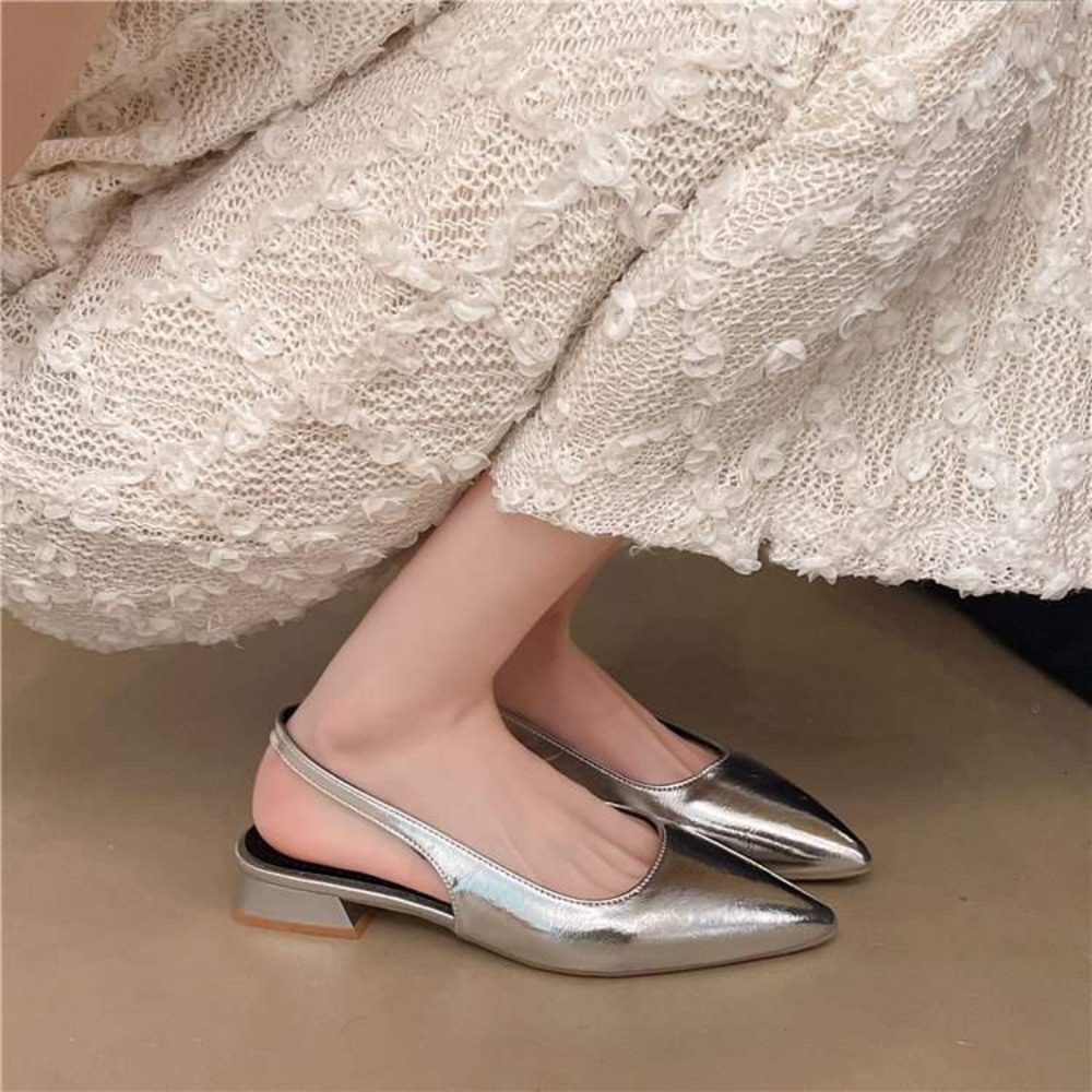 รองเท้าส้นเตี้ยหัวแหลมแฟชั่นฤด - Women'S Fashion Shoes บทวิจารณ์และราคา