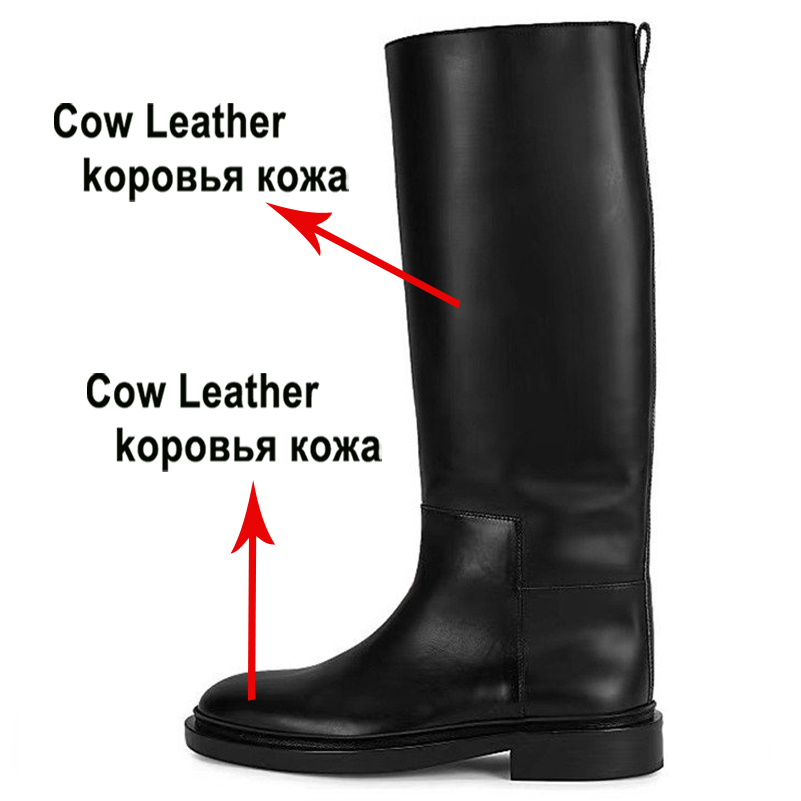 Meotina ผู้หญิงหนังเข่ารองเท้า - Women'S Fashion Knee High Boots บทวิจารณ์และราคา