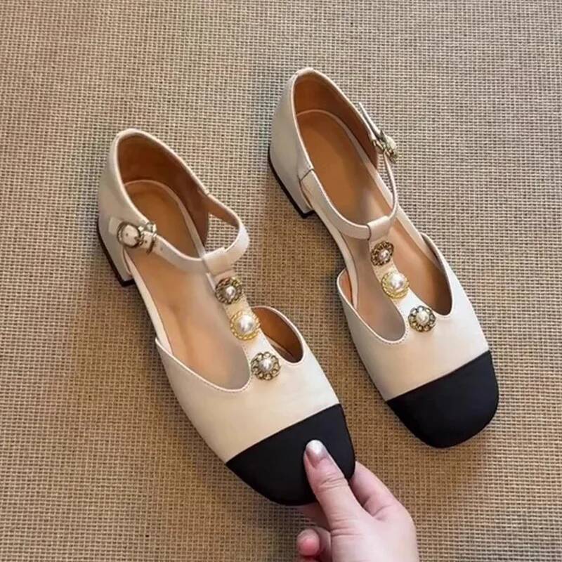 รองเท้าส้นสูงหัวเหลี่ยมสำหรับผ - Women'S Fashion Shoes บทวิจารณ์และราคา