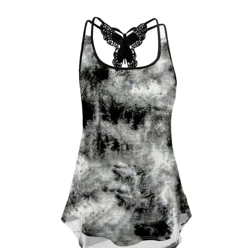 Plus ขนาด 1XL-5XL พิมพ์เสื้อเซ - Women'S Fashion Vest Tops บทวิจารณ์และราคา