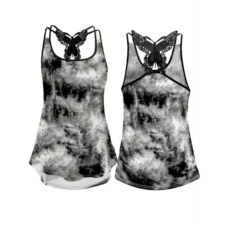 Plus ขนาด 1XL-5XL พิมพ์เสื้อเซ - Women'S Fashion Vest Tops บทวิจารณ์และราคา