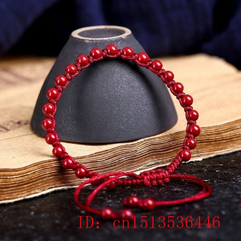 กำไลข้อมือลูกปัด6มม. สีแดงธรรม - Women'S Fashion Jewellery บทวิจารณ์และราคา