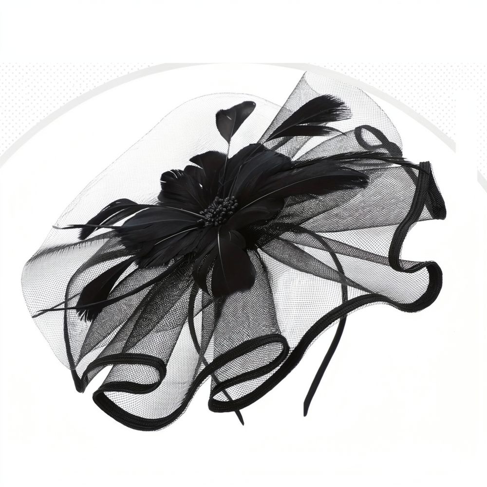 เครื่องประดับผมตาข่ายขนนกแฟชั่ - Women'S Fashion Kentucky Derby บทวิจารณ์และราคา