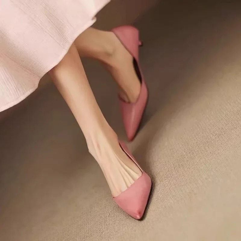 รองเท้าส้นเข็มหัวแหลมแฟชั่นสำห - Women'S Fashion Shoes บทวิจารณ์และราคา