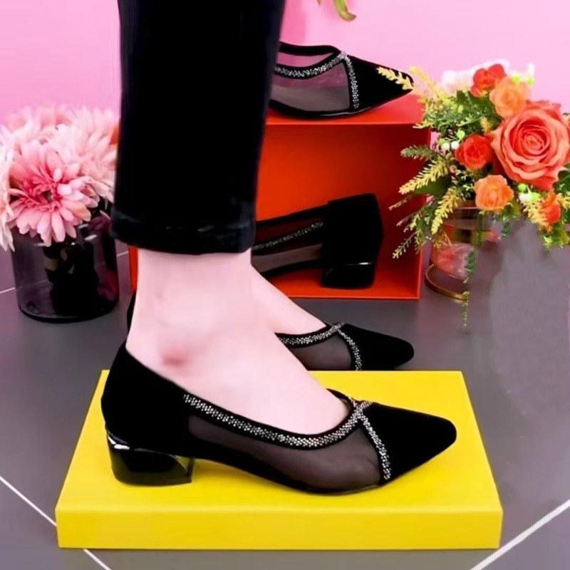 รองเท้าส้นเตี้ยแฟชั่นผู้หญิงแบ - Women'S Fashion Shoes บทวิจารณ์และราคา