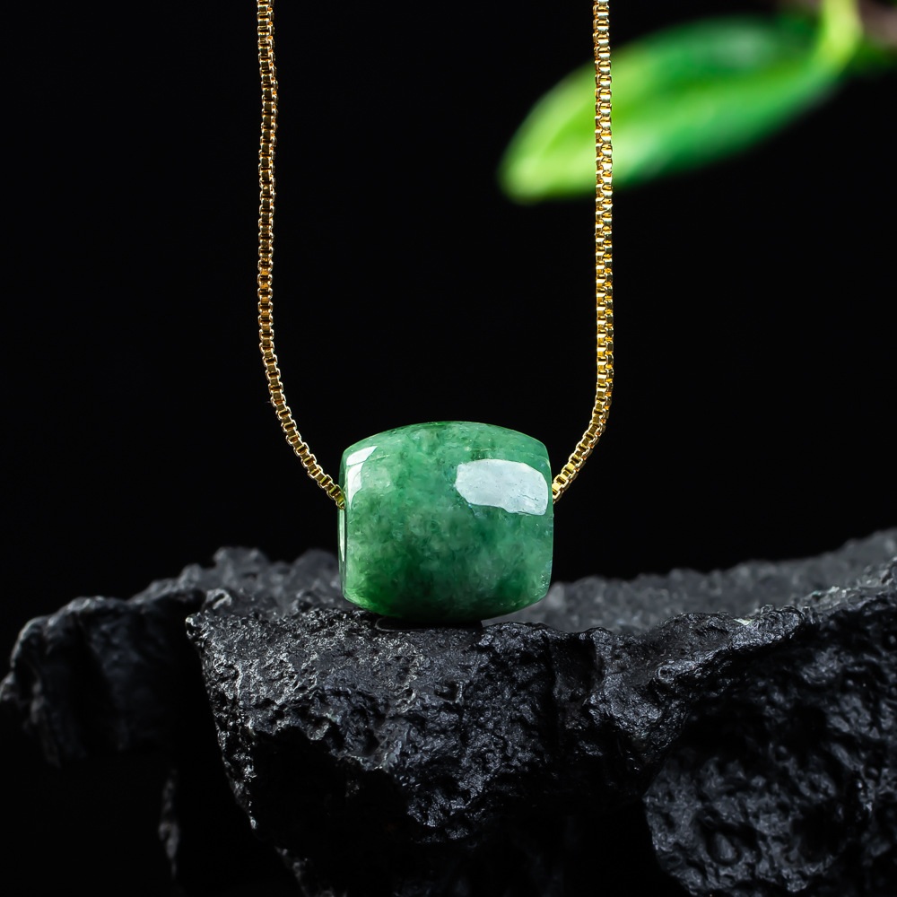 จี้หยกธรรมชาติแท้ สร้อยคอหยกพม - Women'S Fashion Jewellery บทวิจารณ์และราคา