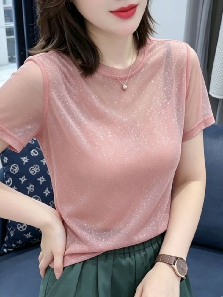 เสื้อยืดคอกลมแขนกุดผ้าลูกไม้ตา - Women Fashion Over The Years บทวิจารณ์และราคา