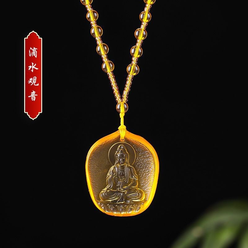 จีนคริสตัลสีเหลืองหยดน้ํา Guan - Women'S Fashion Jewellery บทวิจารณ์และราคา