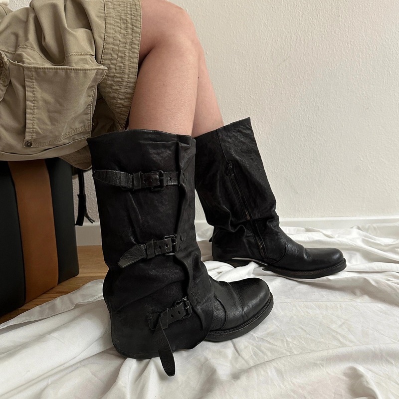รองเท้าผู้หญิงคลาสสิก รองเท้าบ - Women'S Fashion Knee High Boots บทวิจารณ์และราคา